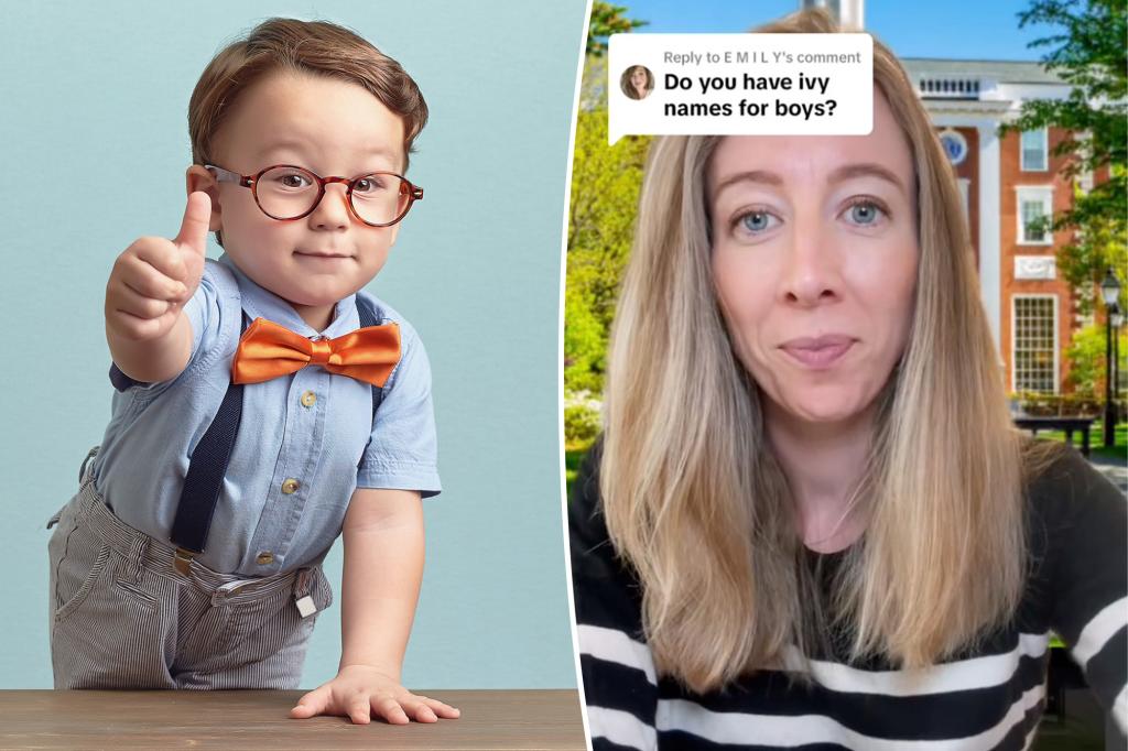'Ivy League' baby names are all the rage, but it's not about getting them into universities, reveals parenting consultant.