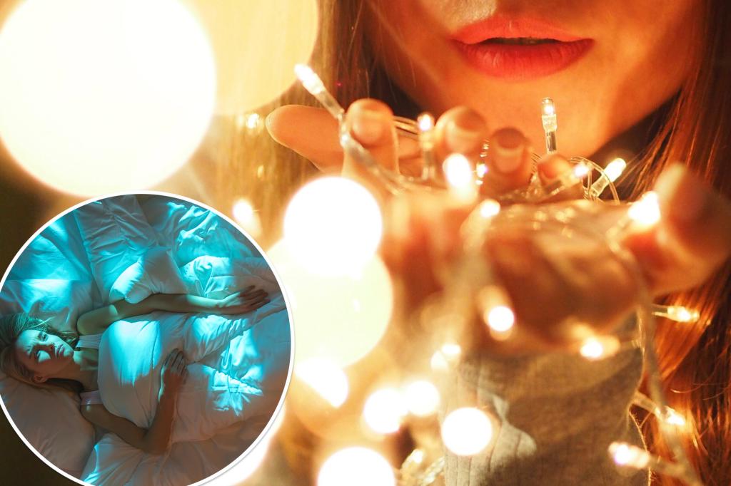These Christmas lights are a 'sleep hygiene disaster' what to use instead