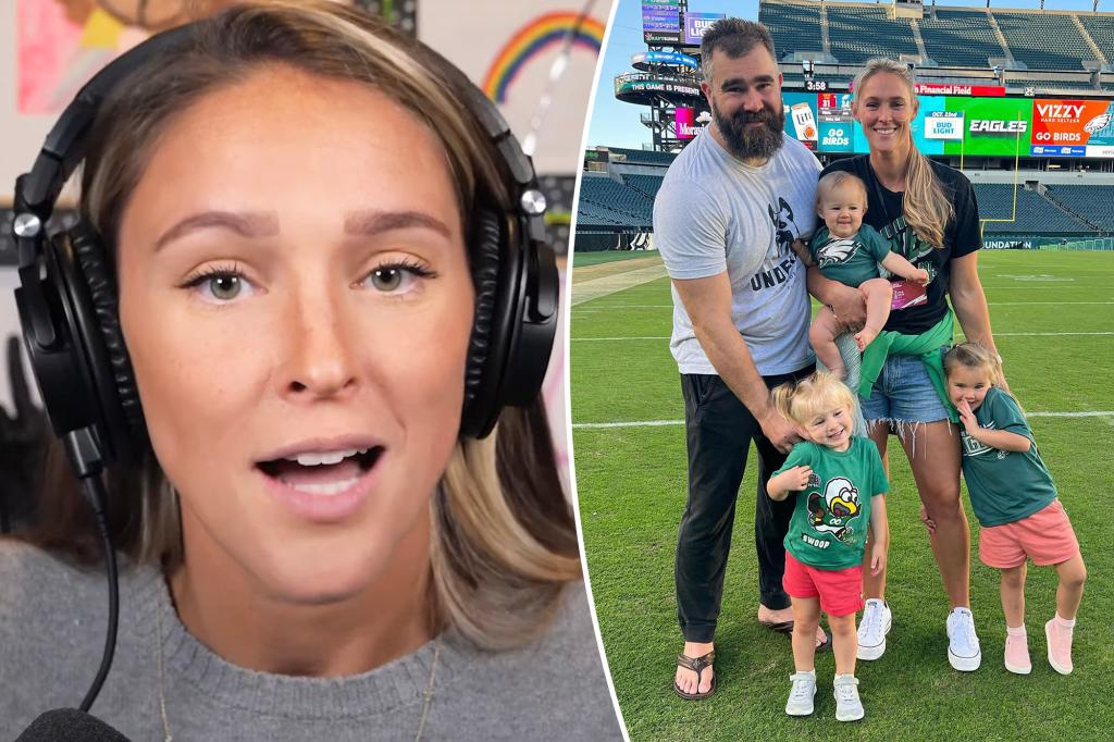 Kylie Kelce Claims She Curses In Front Of Her Kids 'Daily' What Are The Experts Saying About It?